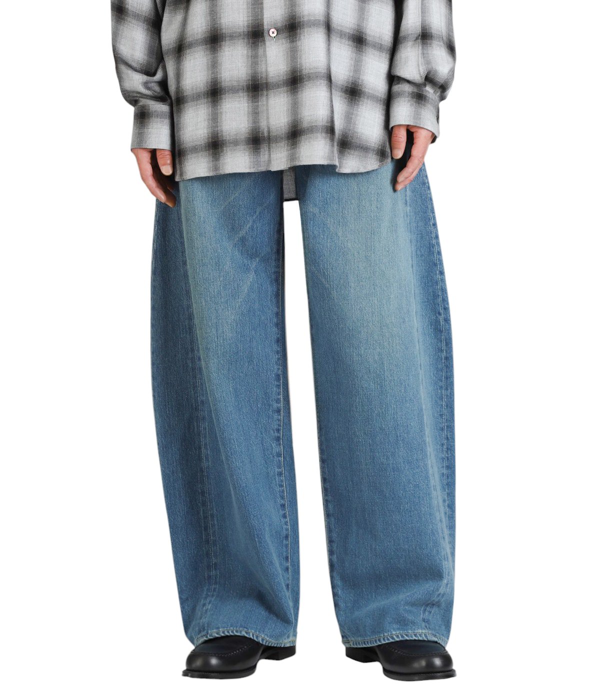 DEFORMATION WIDE DENIM JEANS | ssstein(シュタイン) / パンツ