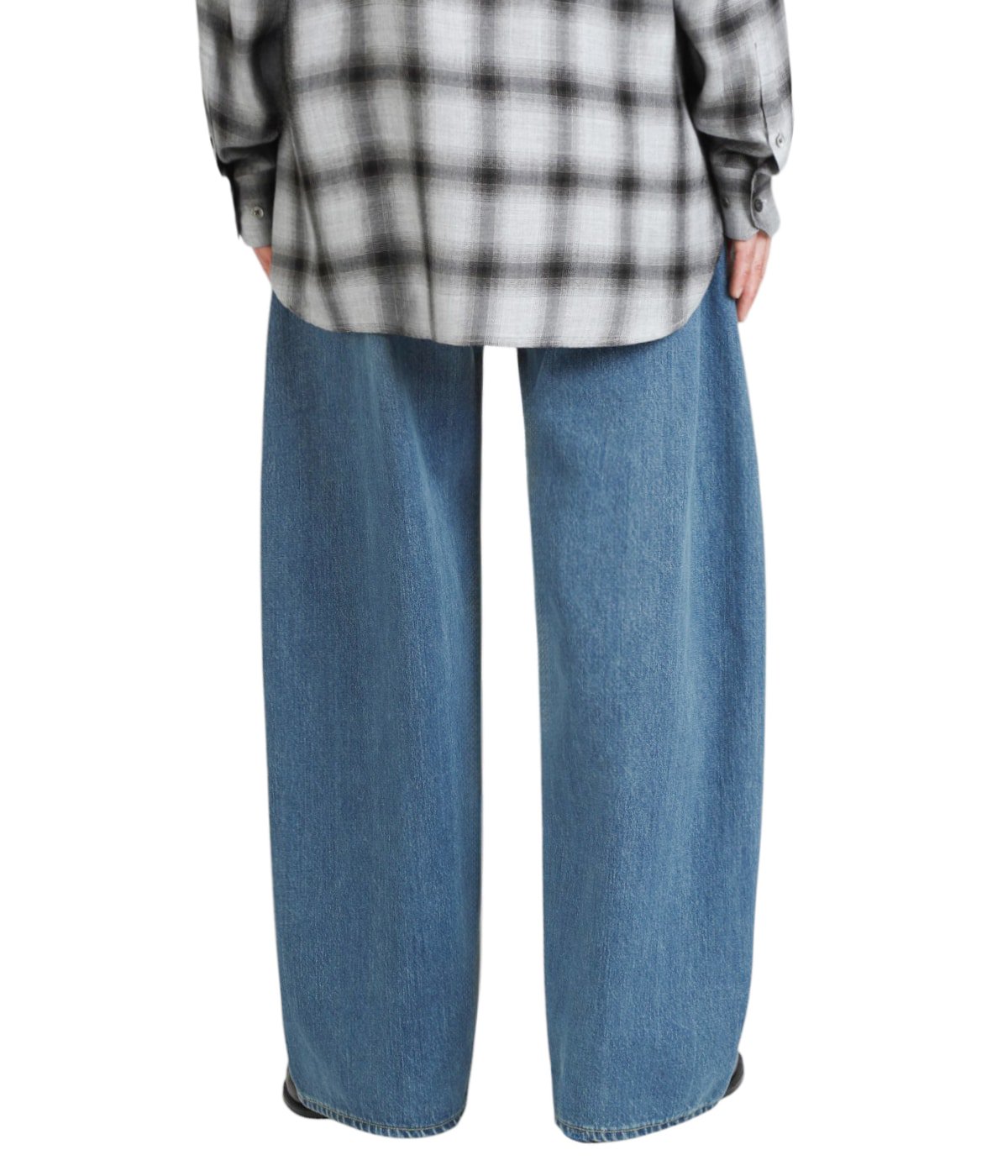 パンツ ssstein deformation wide vintage denimM ssstein Deformation Wide Vintage Denim Jeans Indigo – Très Bien