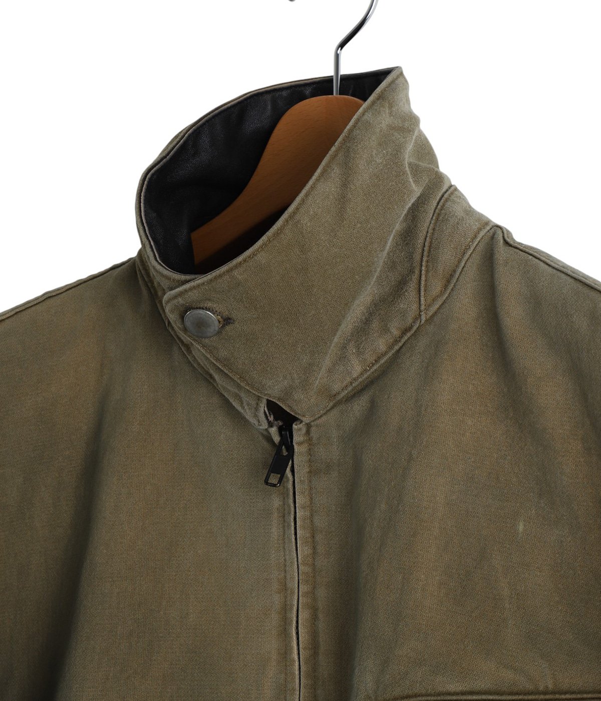 SULFUR DYED WHIP CORD VINTAGE ZIP JACKET | ssstein(シュタイン SULFUR DYED WHIP CORD VINTAGE ZIP JACKET | ssstein(シュタイン