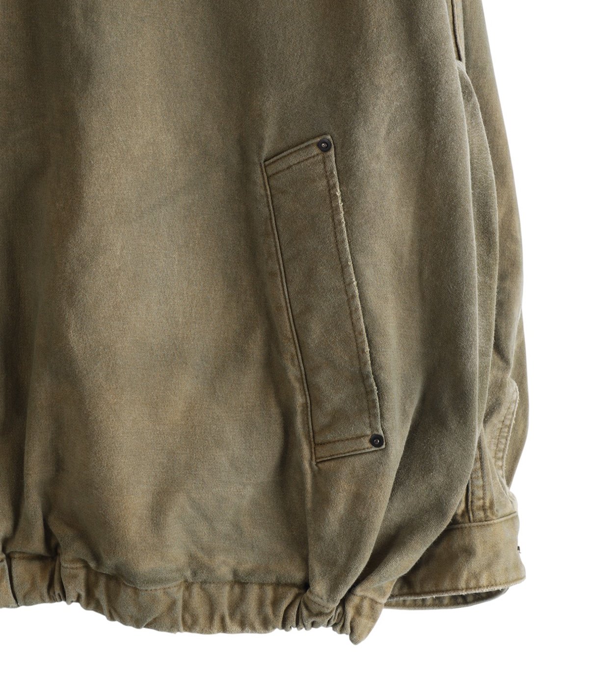 SULFUR DYED WHIP CORD VINTAGE ZIP JACKET | ssstein(シュタイン