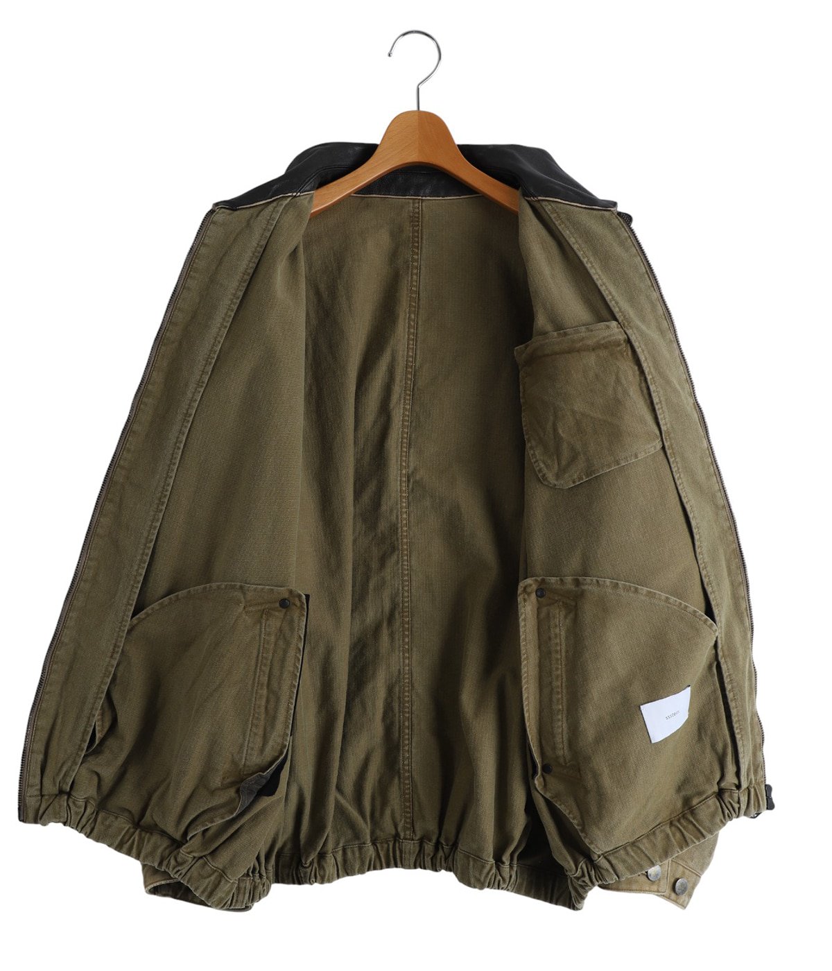 SULFUR DYED WHIP CORD VINTAGE ZIP JACKET | ssstein(シュタイン
