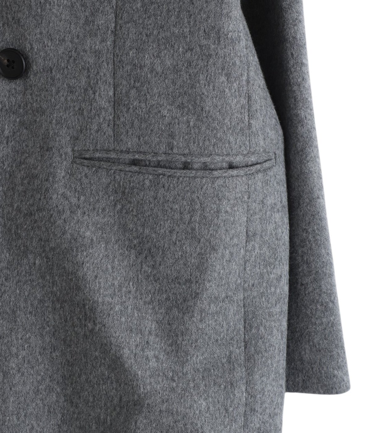W/CA BEAVER BACK SLASH PEAK LAPEL JACKET | ssstein(シュタイン