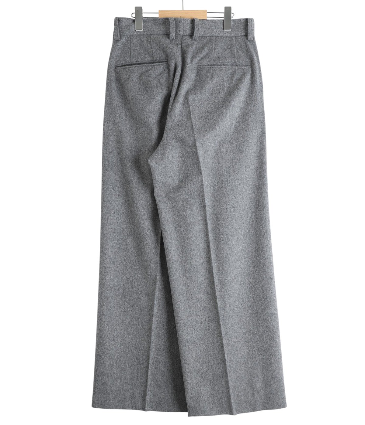 W/CA BEAVER EXTRA WIDE TROUSERS | ssstein(シュタイン) / パンツ