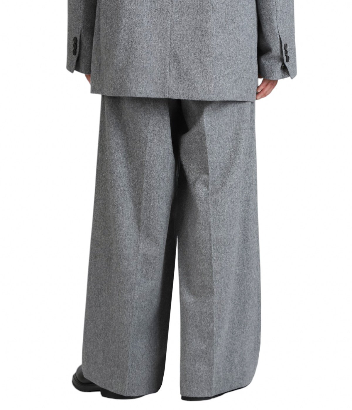 W/CA BEAVER EXTRA WIDE TROUSERS | ssstein(シュタイン) / パンツ