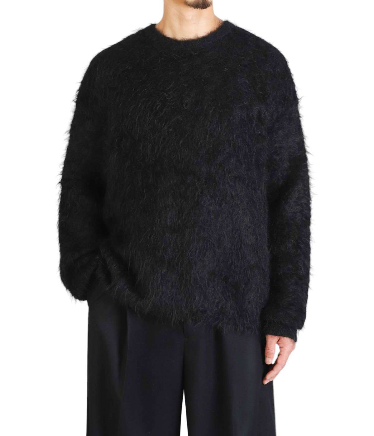 KID MOHAIR KNIT CREW NECK LS | ssstein(シュタイン) / トップス