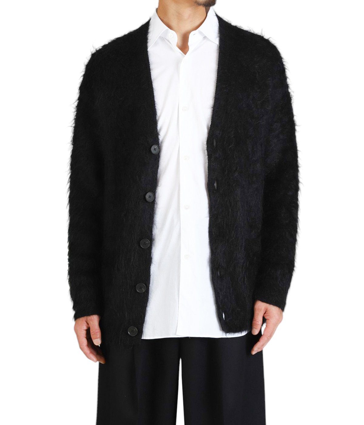 KID MOHAIR KNIT V NECK CARDIGAN | ssstein(シュタイン) / トップス