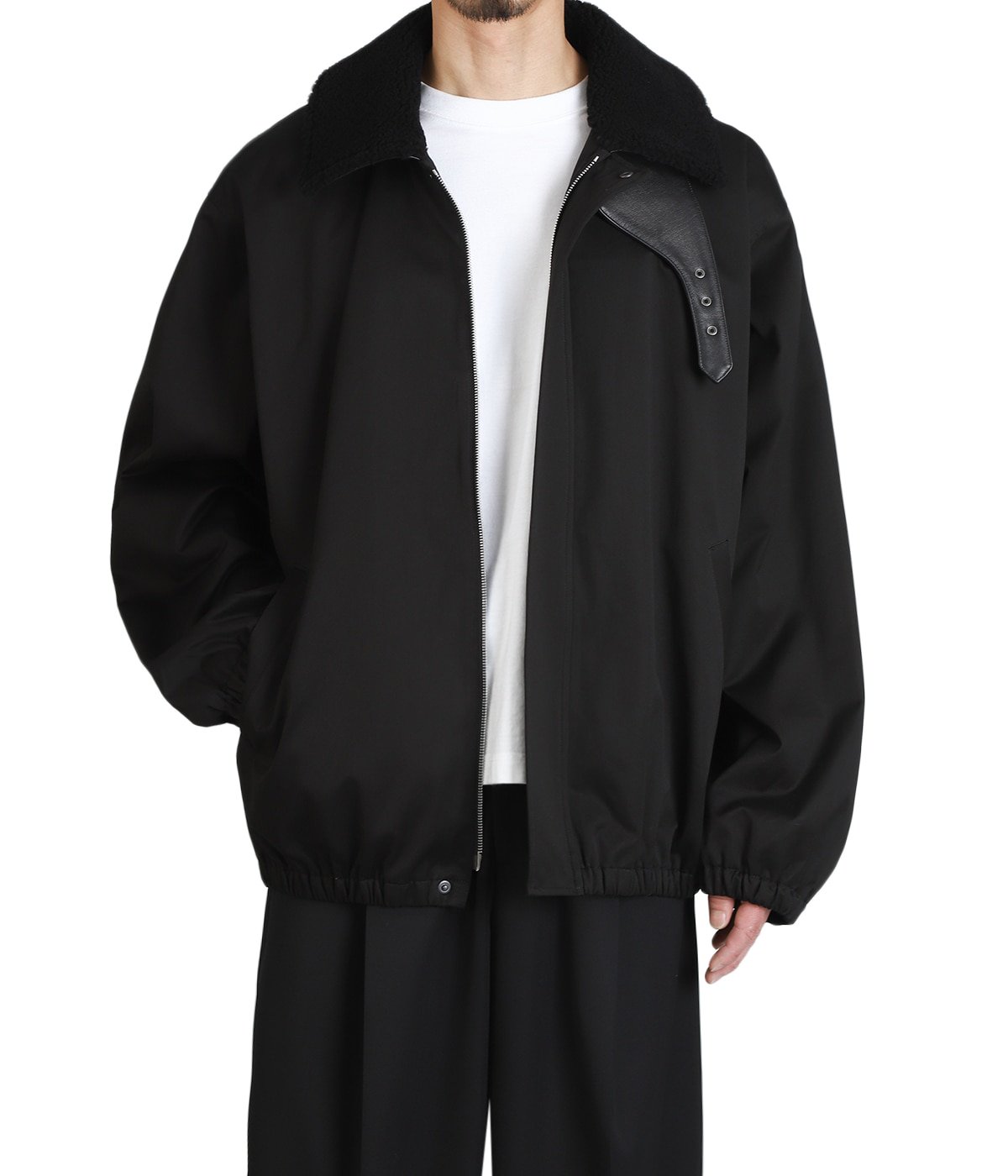 MOUTON COLLAR PADDED JACKET | ssstein(シュタイン) / アウター