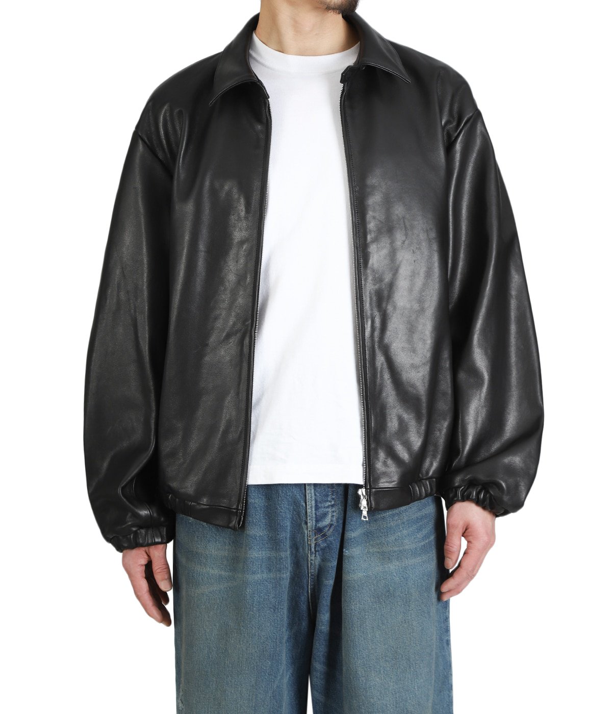 ジャケット・アウター sssteinLAMBSLEATHERLIGHTZIPJACKET 2026SS SSSTEIN 26SS 