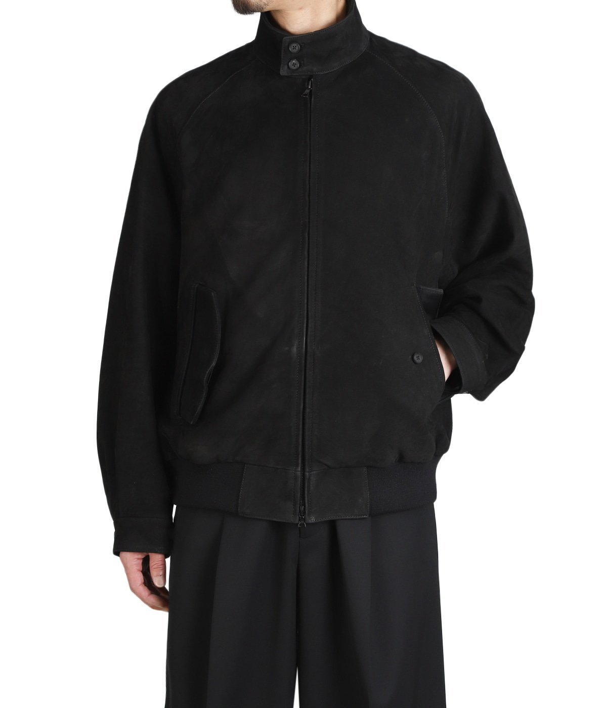 COW NUBUCK SWING TOP JACKET | ssstein(シュタイン) / アウター