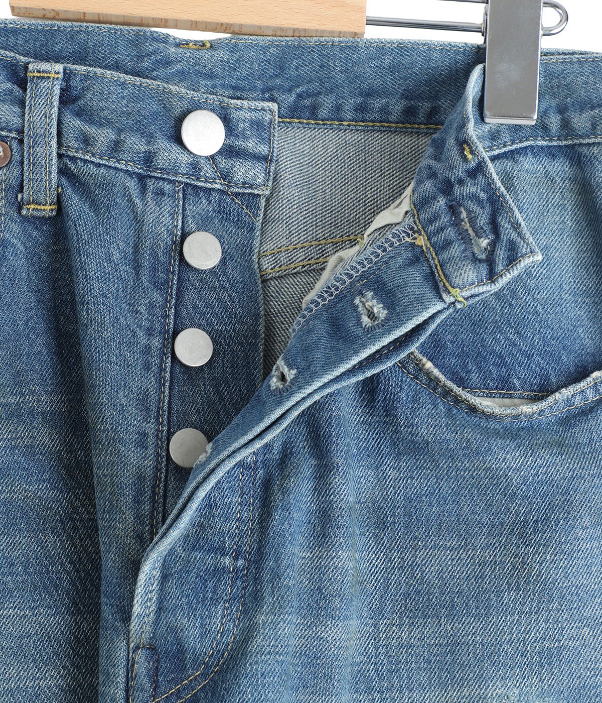 DEFORMATION WIDE DENIM JEANS | ssstein(シュタイン) / パンツ デニム