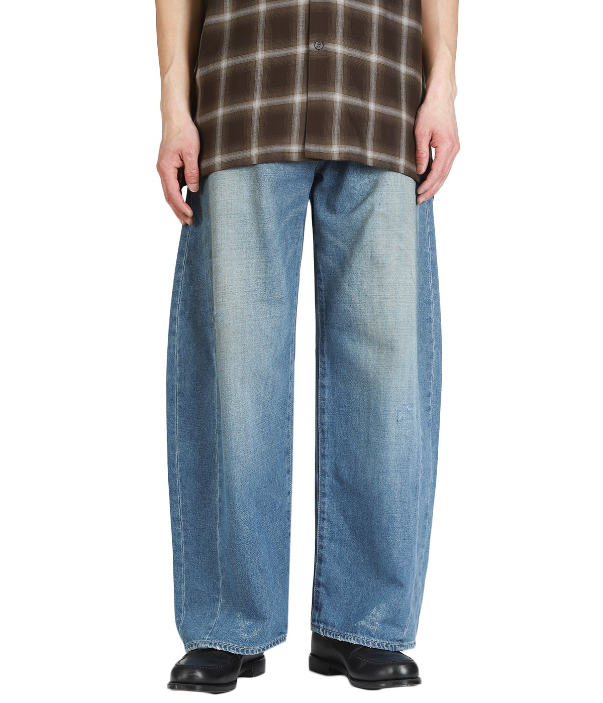DEFORMATION WIDE DENIM JEANS | ssstein(シュタイン) / パンツ デニム