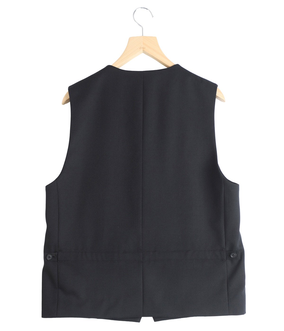 WOOL GABARDINE BELTED VEST | ssstein(シュタイン) / トップス ベスト