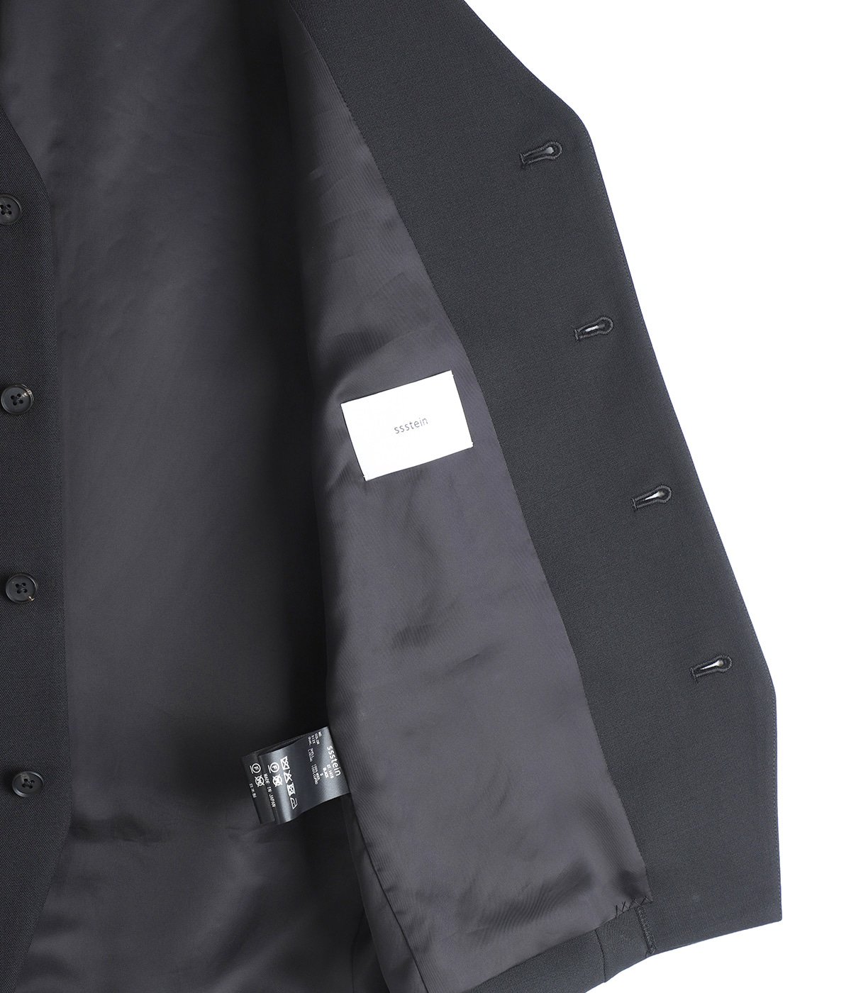 WOOL GABARDINE BELTED VEST | ssstein(シュタイン) / トップス ベスト 