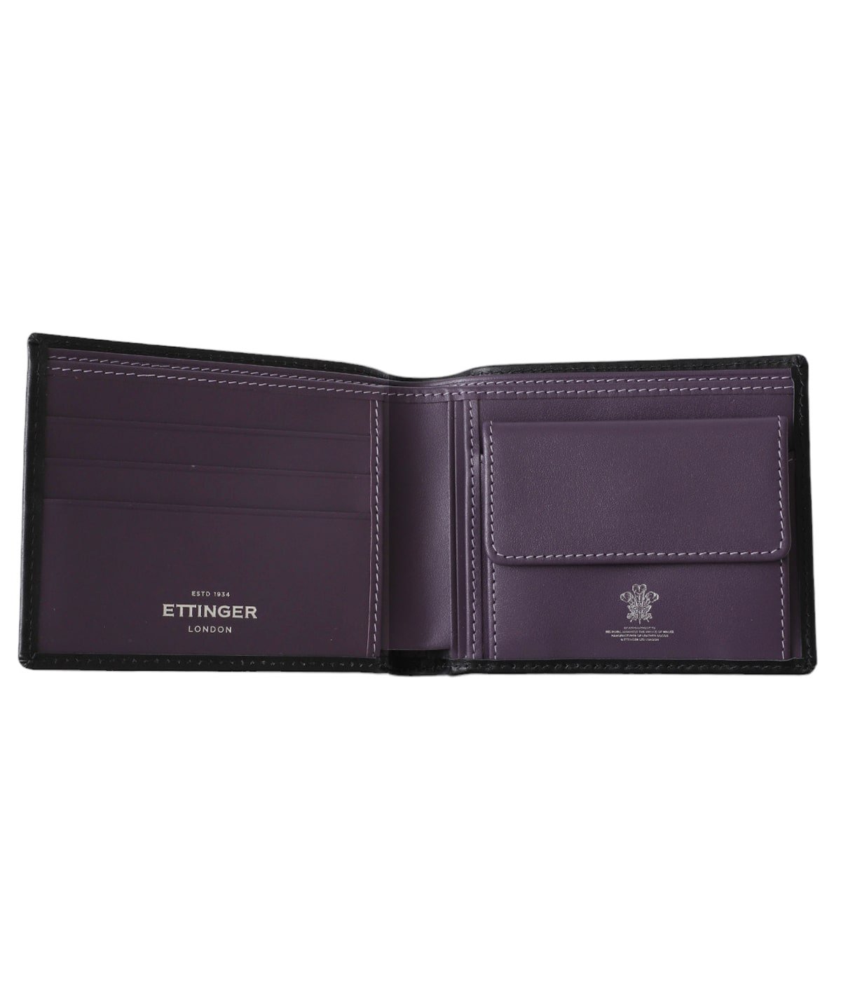 Billfold with 3 C/C & coin purse | ETTINGER(エッティンガー 