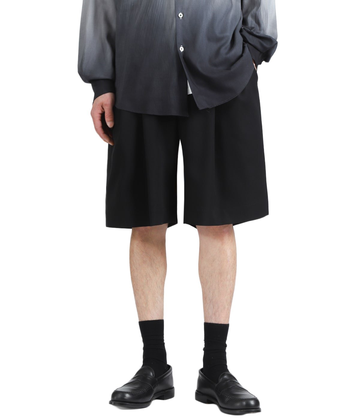 WIDE EASY SHORT TROUSERS | ssstein(シュタイン) / パンツ ハーフ