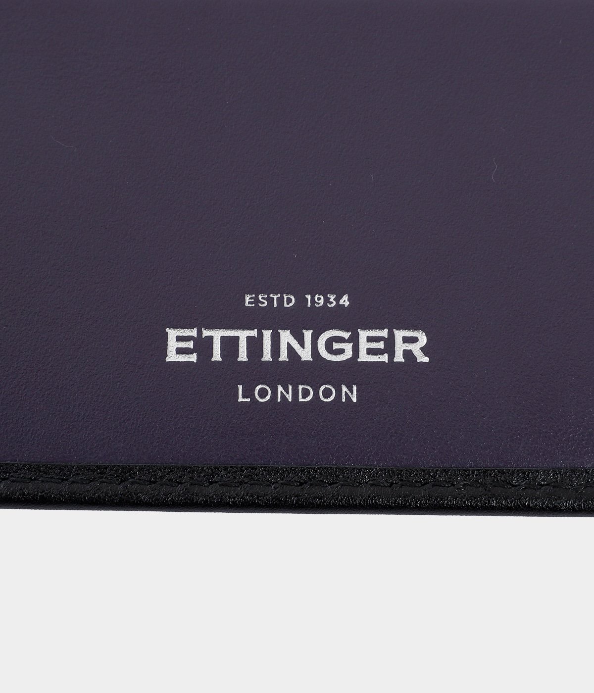 VISITING CARD CASE BLK/PPL | ETTINGER(エッティンガー