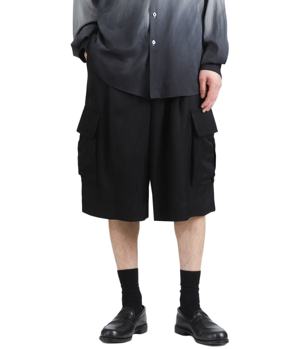 VIS/LI BRIGHT TWILL CARGO SHORT TROUSERS | ssstein(シュタイン VIS/LI BRIGHT TWILL CARGO SHORT TROUSERS | ssstein(シュタイン
