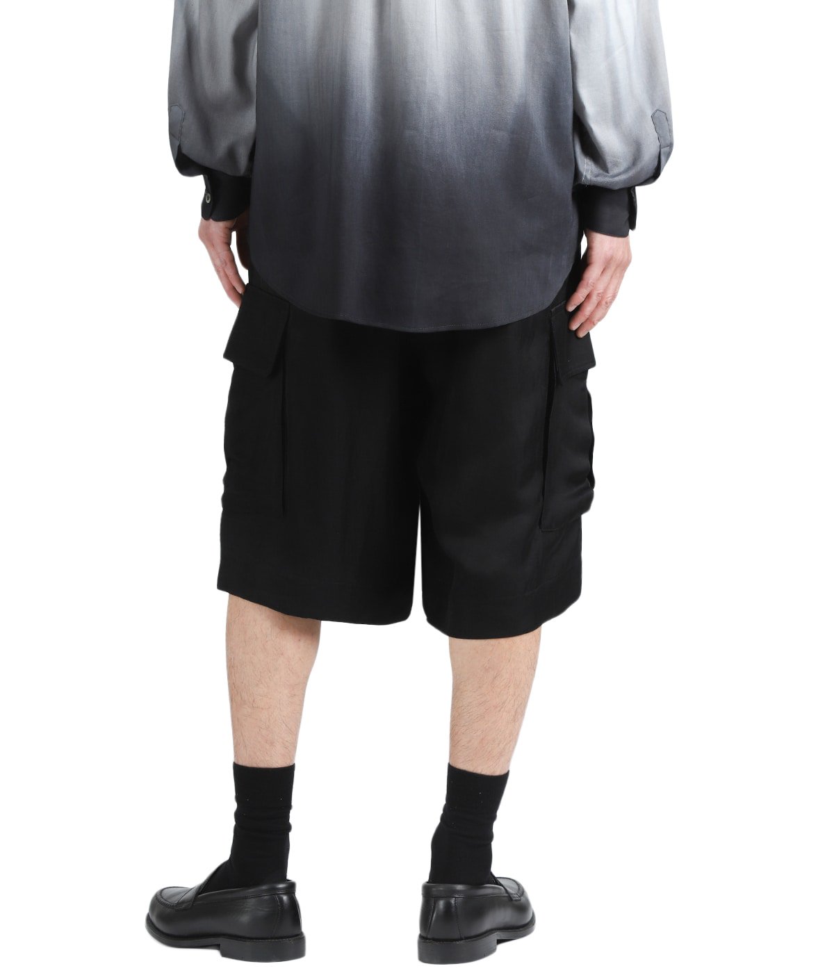 VIS/LI BRIGHT TWILL CARGO SHORT TROUSERS | ssstein(シュタイン