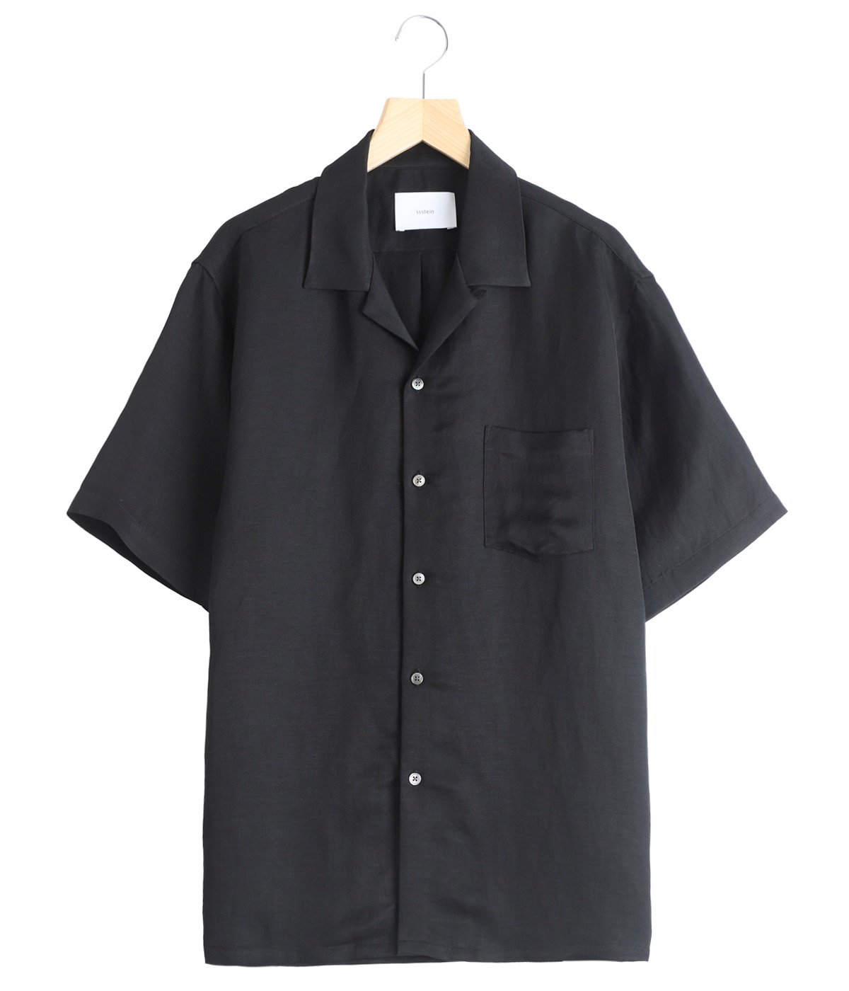 VIS/LI BRIGHT TWILL OPEN COLLAR SS SHIRT | ssstein(シュタイン