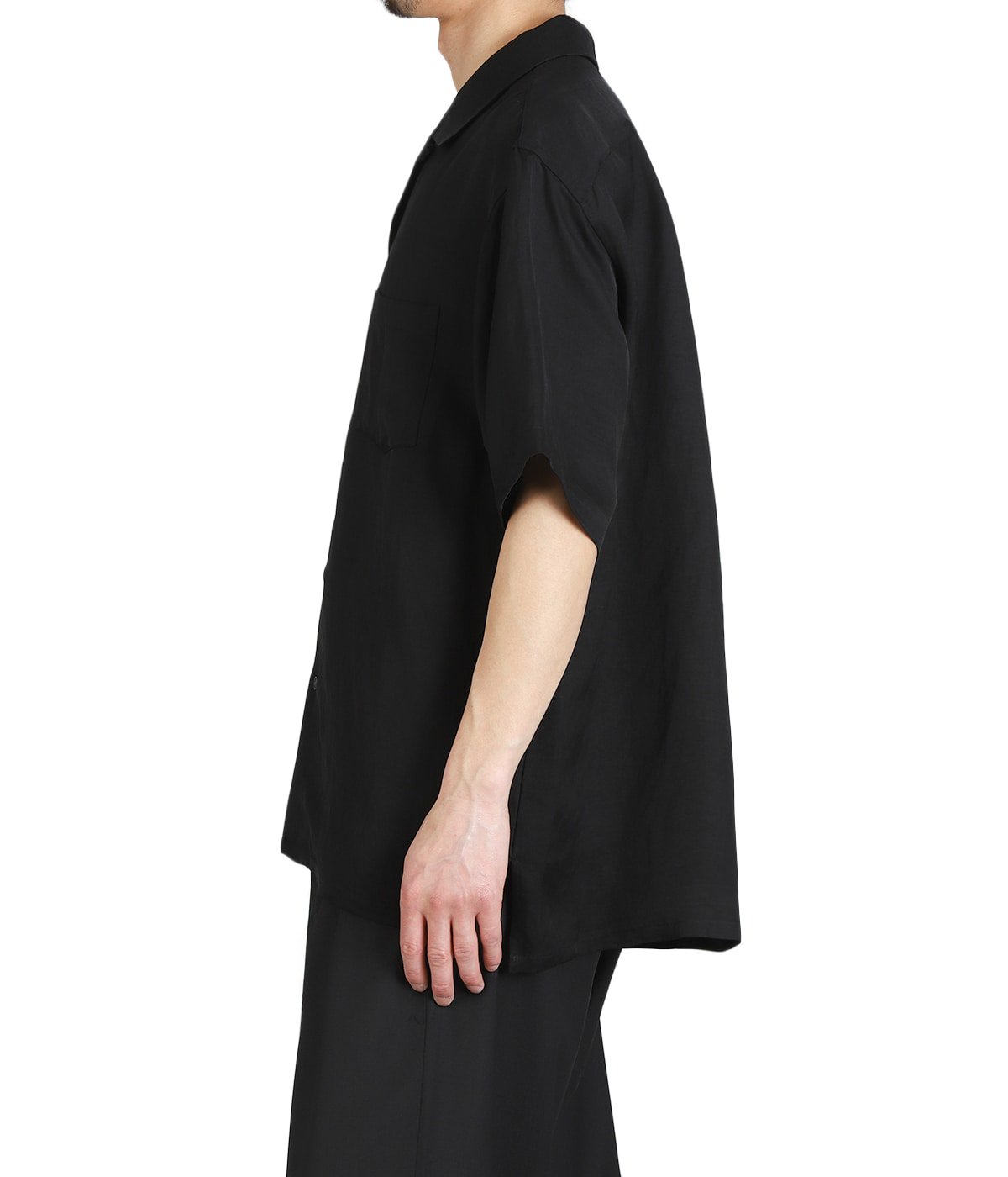 VIS/LI BRIGHT TWILL OPEN COLLAR SS SHIRT | ssstein(シュタイン