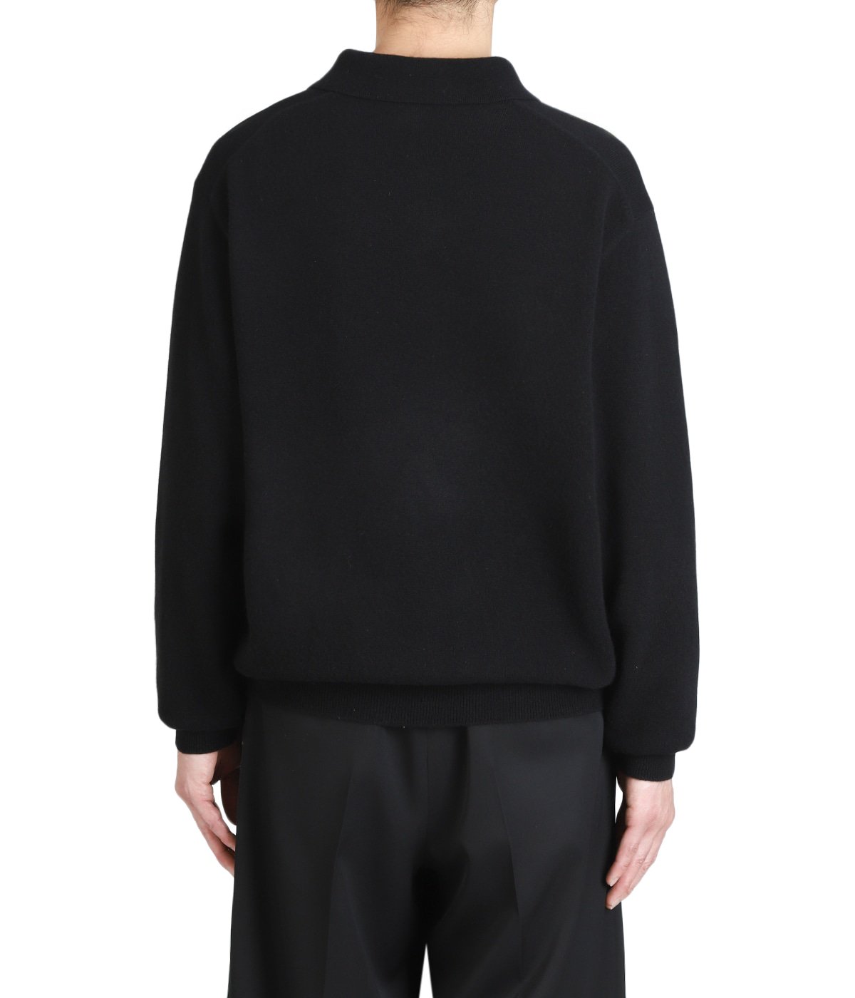 EXTRA FINE WOOL KNIT POLO LS | ssstein(シュタイン) / トップス