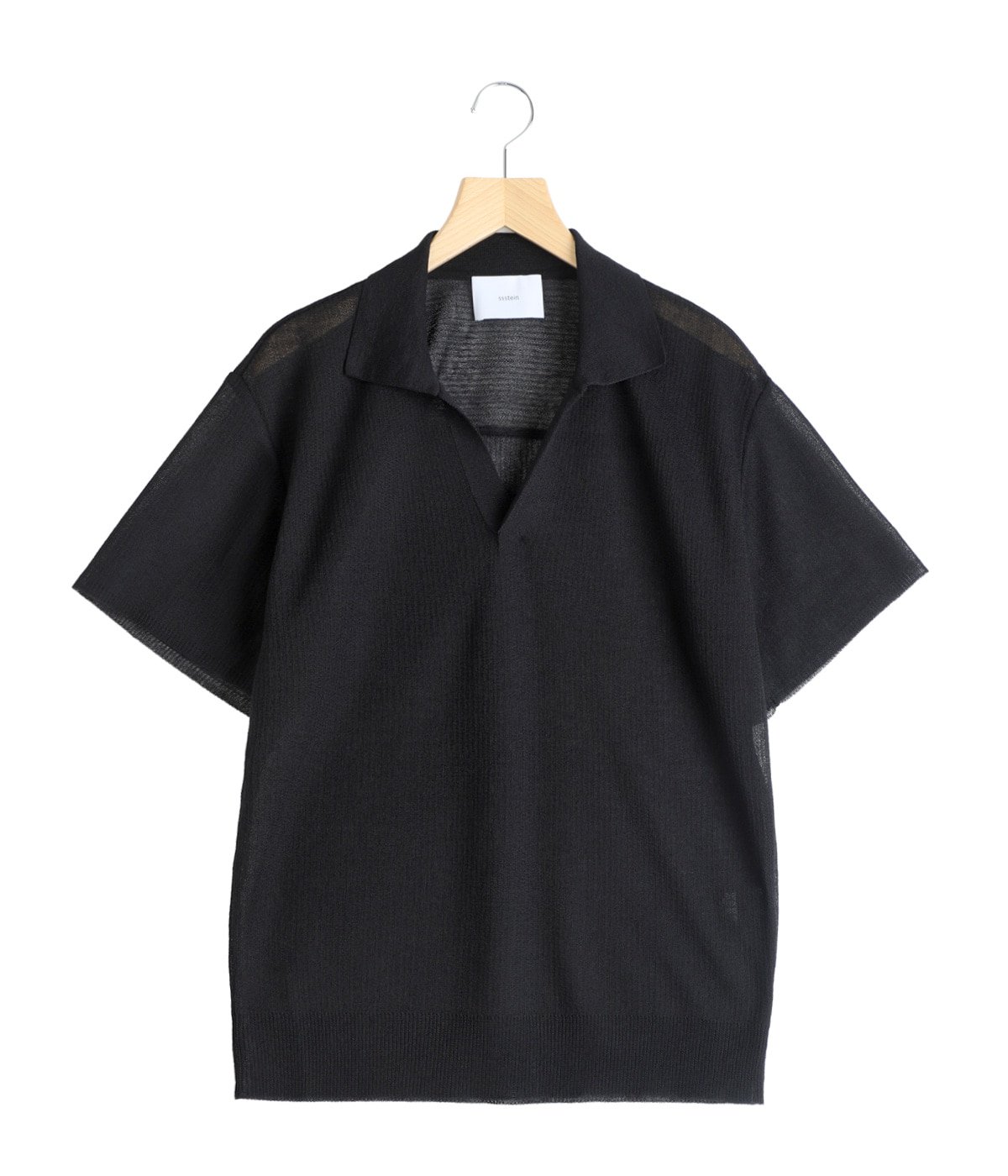 PE/RAMIE KNIT SS SKIPPER | ssstein(シュタイン) / トップス 半袖