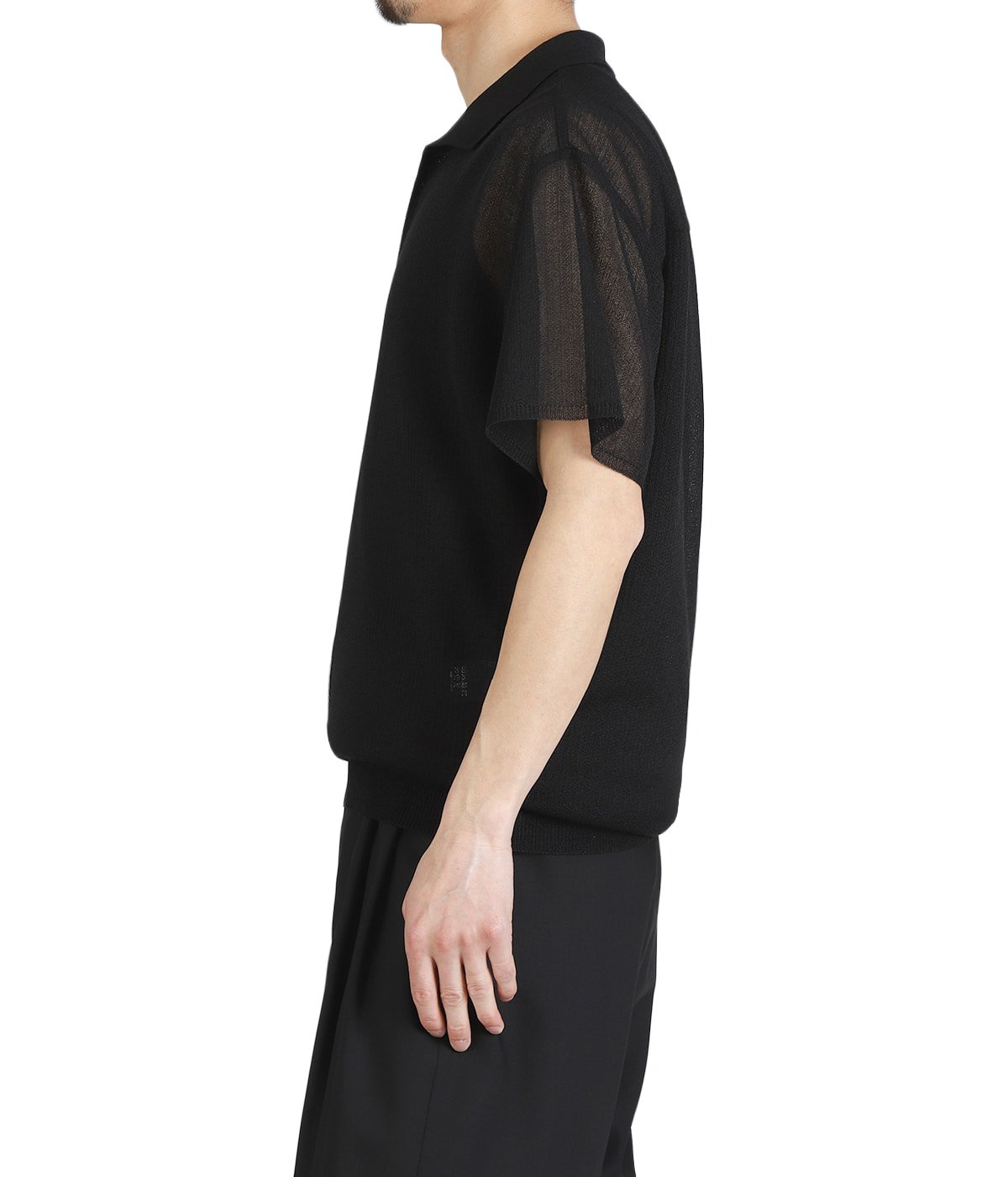 PE/RAMIE KNIT SS SKIPPER | ssstein(シュタイン) / トップス 半袖