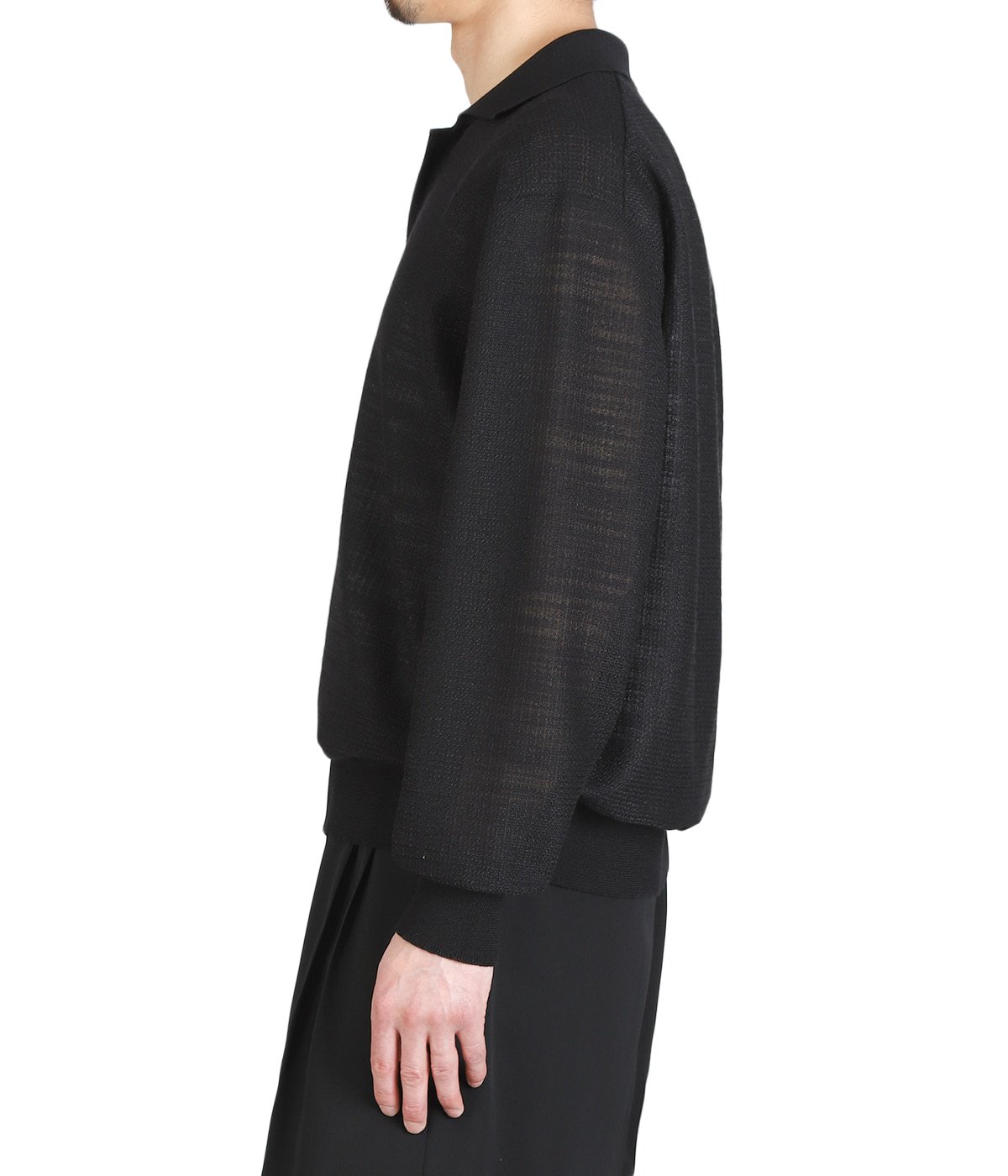 SLUB COTTON KNIT SKIPPER LS | ssstein(シュタイン) / トップス