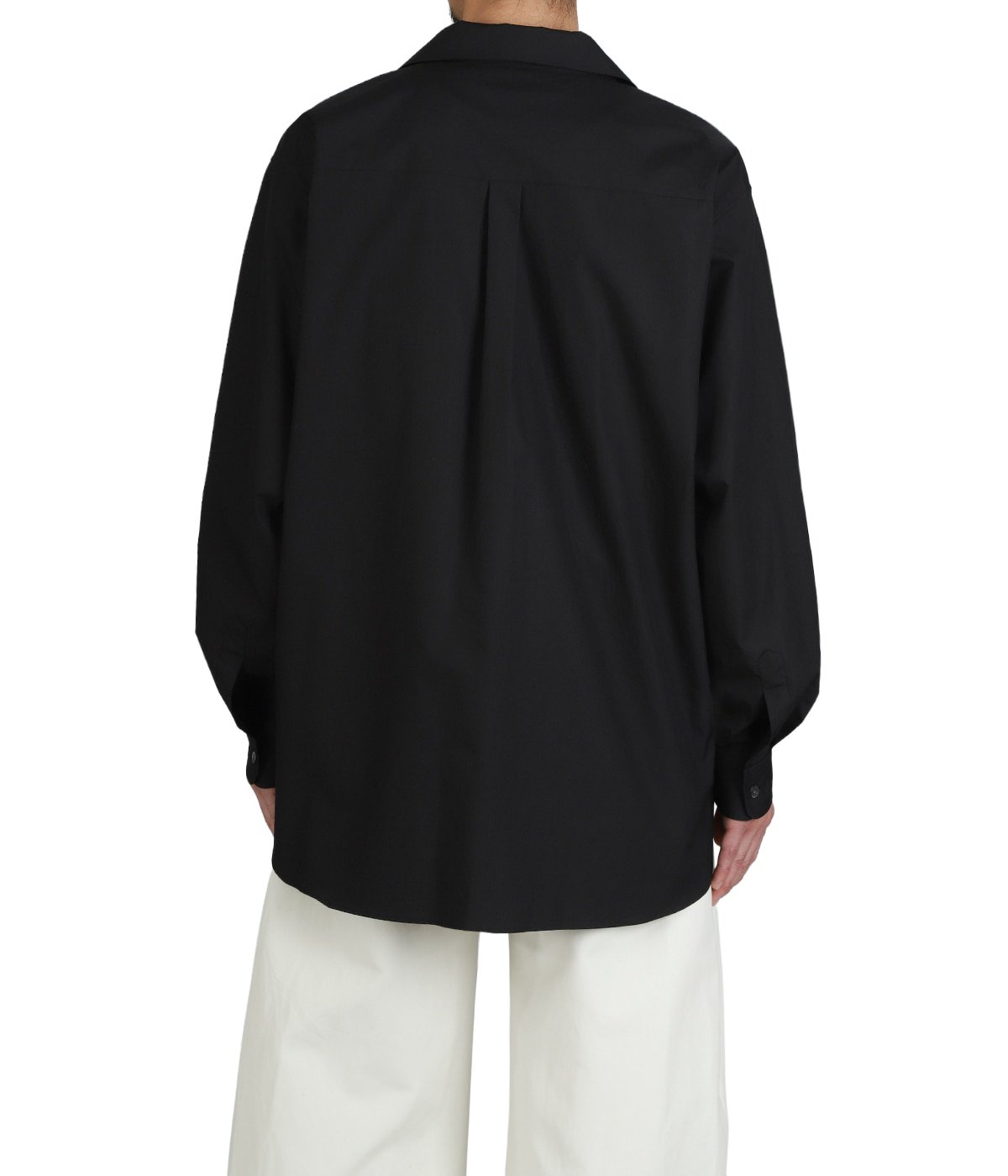 SUVIN COTTON OVERSIZED SKIPPER SHIRT | ssstein(シュタイン