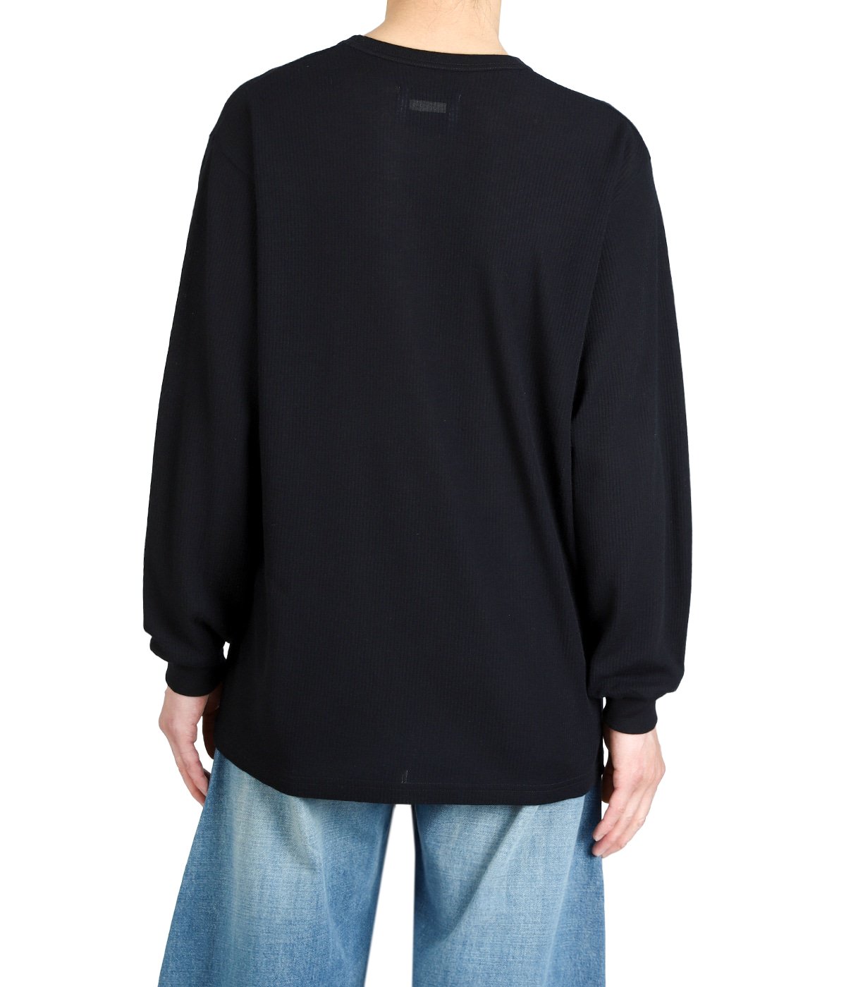 FINE WOOL OVERSIZED LONG SLEEVE TEE | ssstein(シュタイン