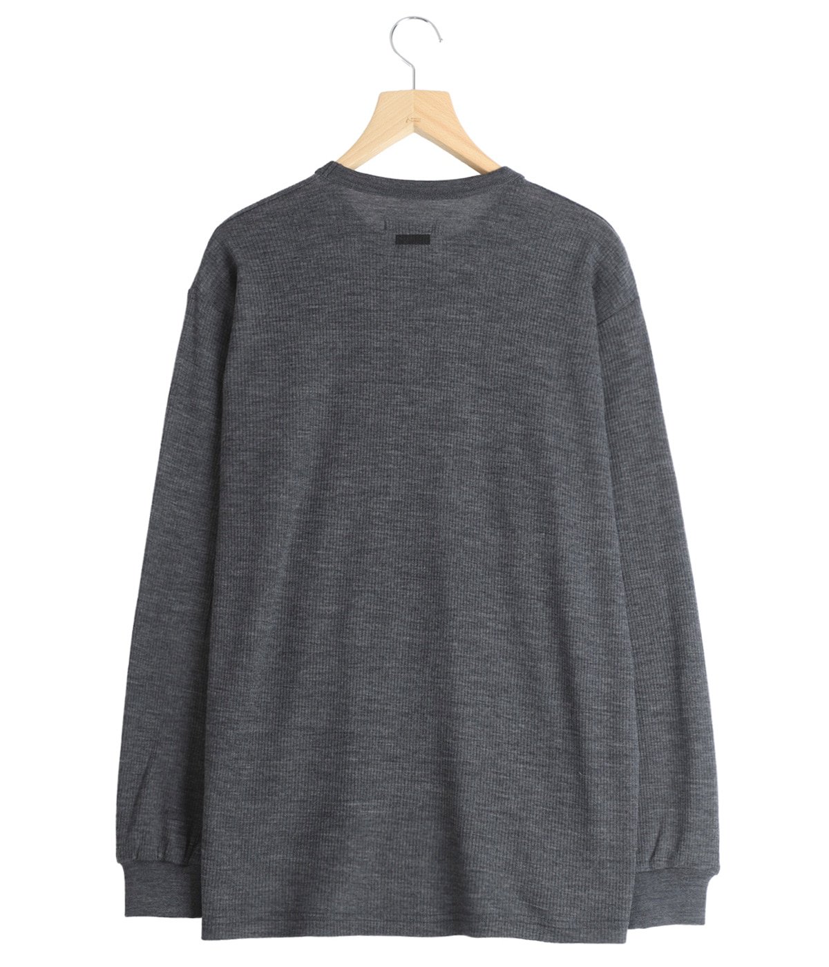 FINE WOOL OVERSIZED LONG SLEEVE TEE | ssstein(シュタイン