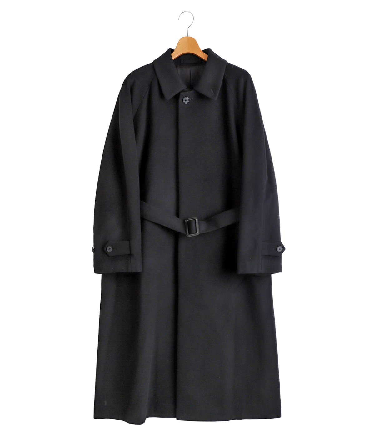 WOOL CASHMERE RAGLAN SLEEVE BALMACAAN COAT | ssstein(シュタイン
