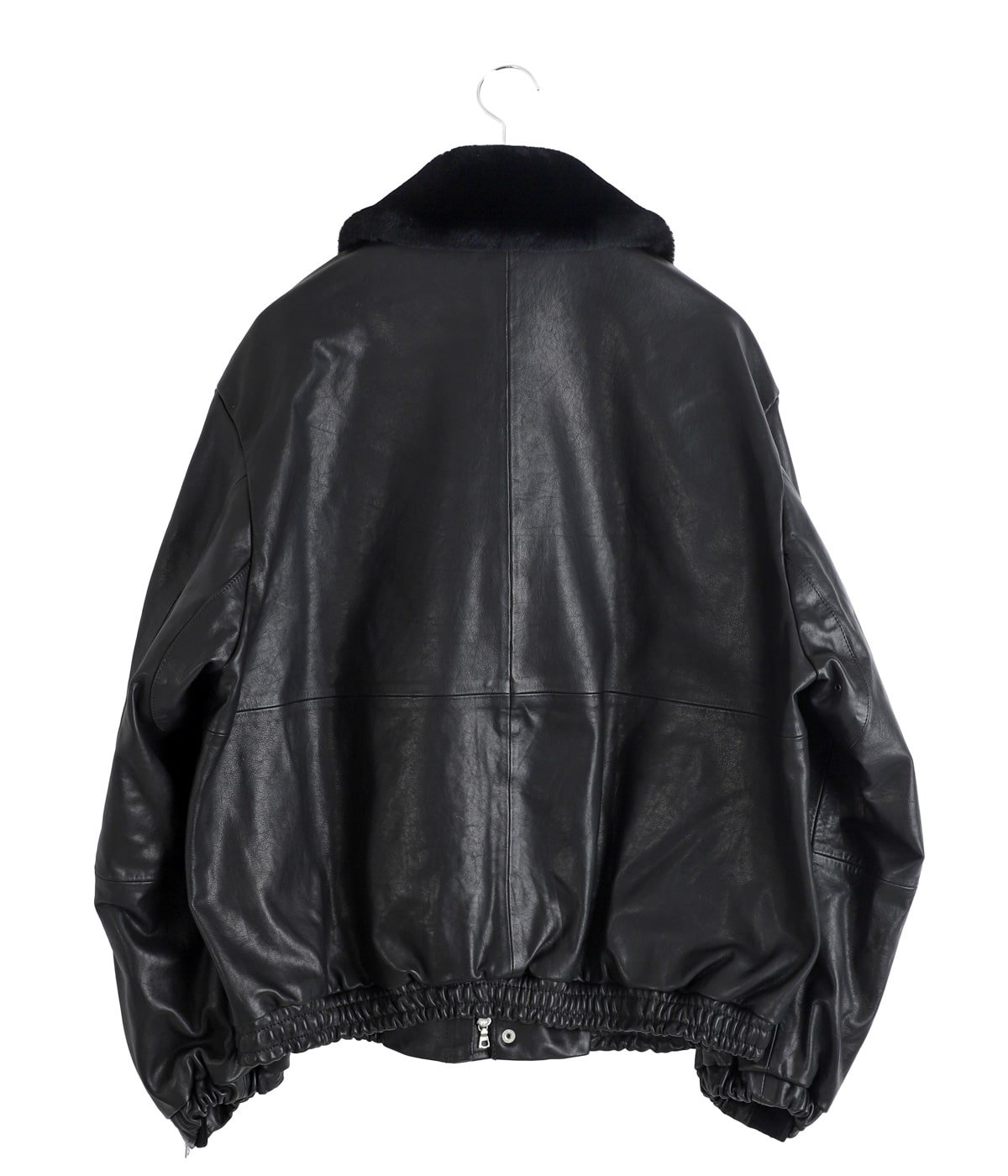 MOUTON COLLAR CALF ZIP JACKET | ssstein(シュタイン) / アウター