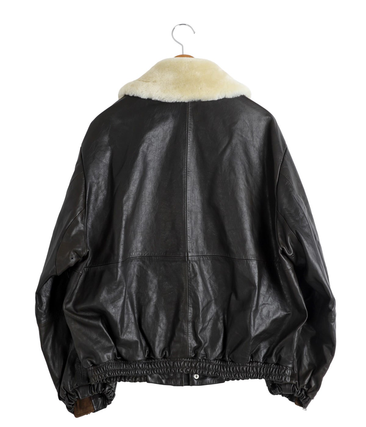 MOUTON COLLAR CALF ZIP JACKET | ssstein(シュタイン) / アウター