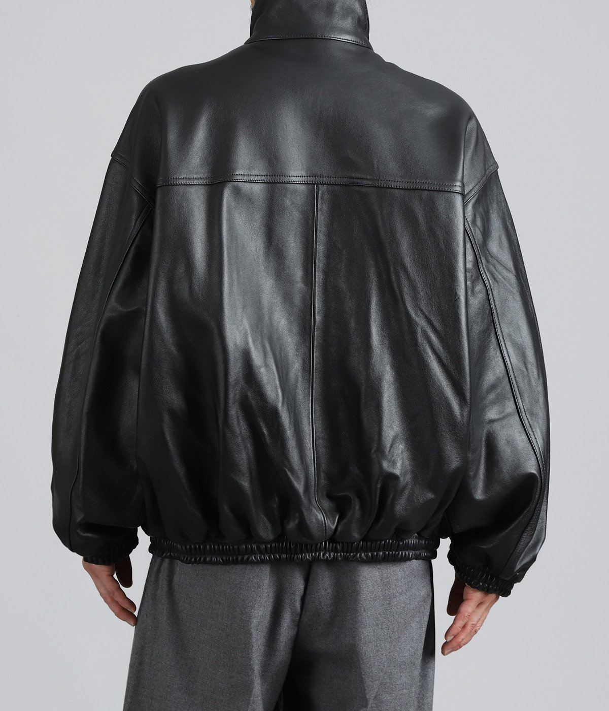 SHEEP LEATHER STAND COLLAR JACKET | ssstein(シュタイン) / アウター