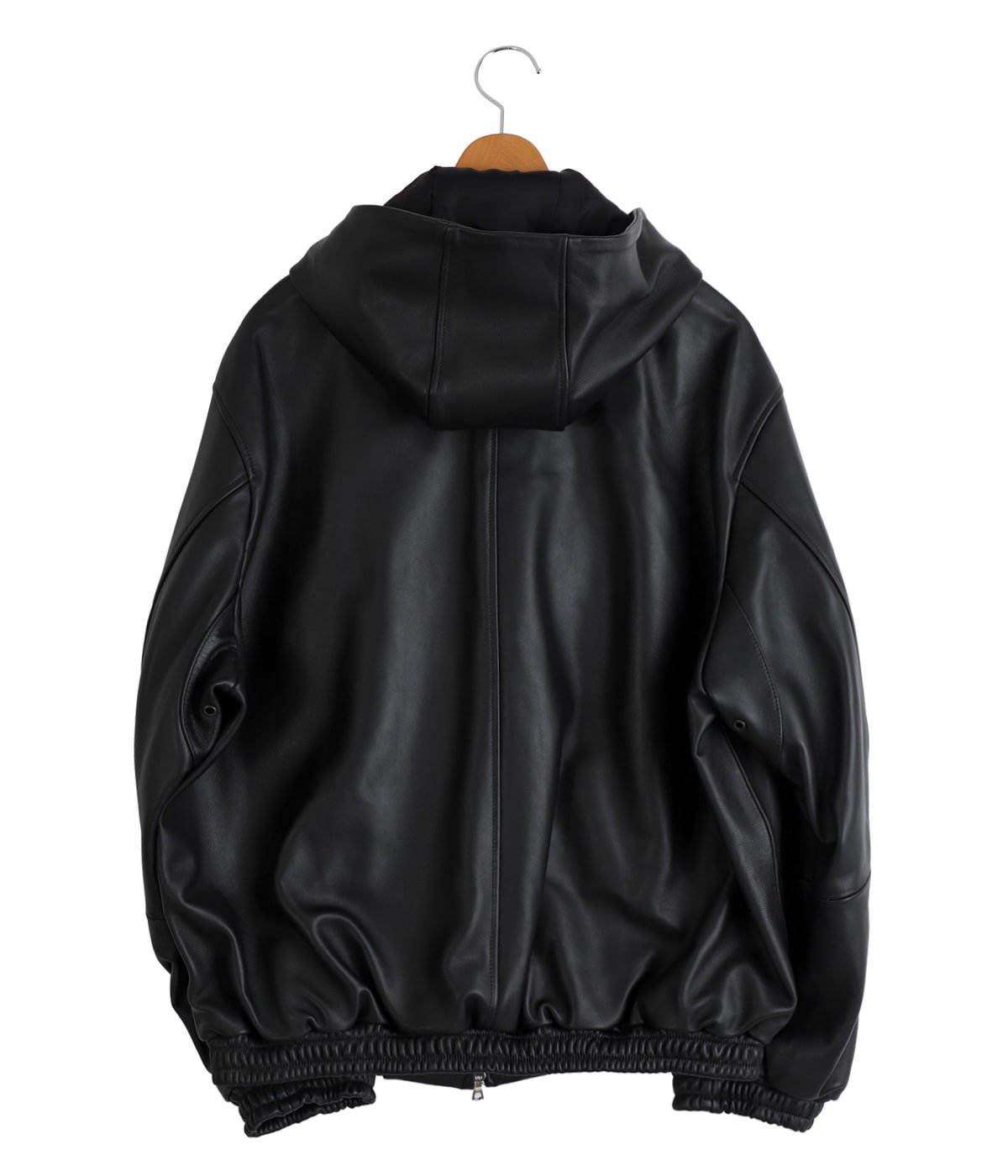 ジャケット・アウター 00s archive Leather hoodie jacket LAMB LEATER HOOD JACKET | ssstein(シュタイン) / アウター レザー