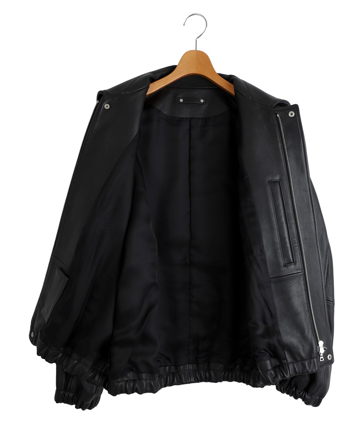 SHEEP LEATHER ZIP SHORT JACKET | ssstein(シュタイン) / アウター