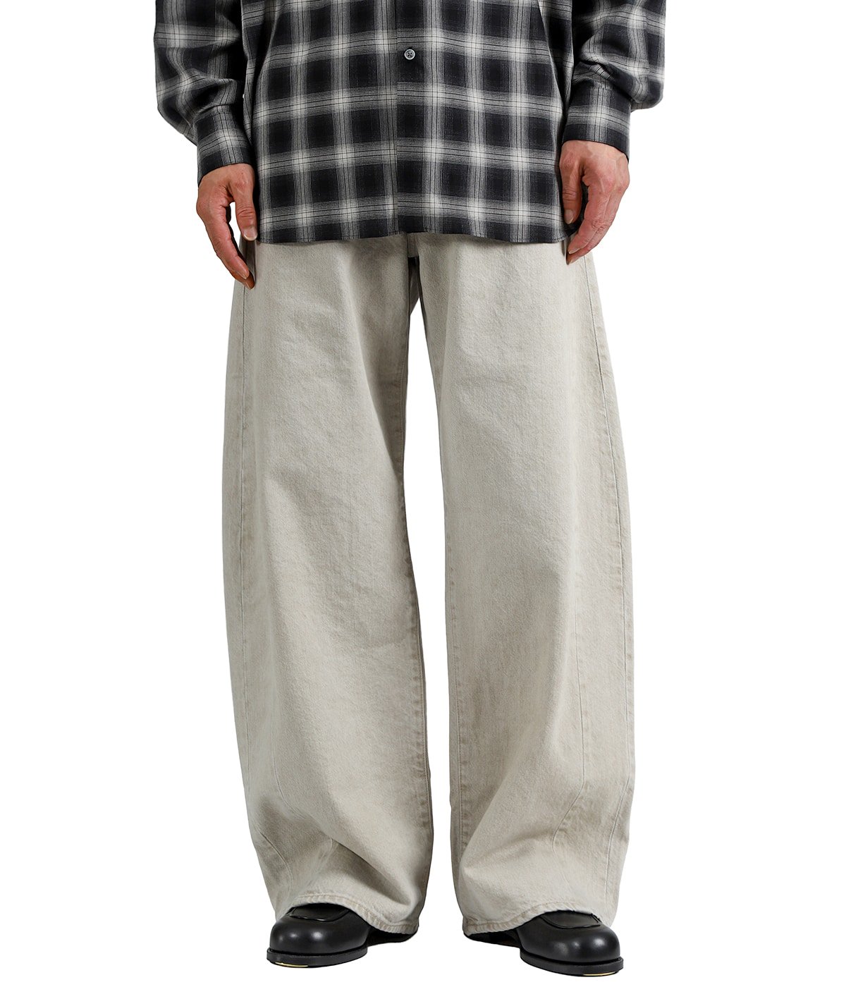 DEFORMATION WIDE COLOR DENIM PANTS | ssstein(シュタイン) / パンツ