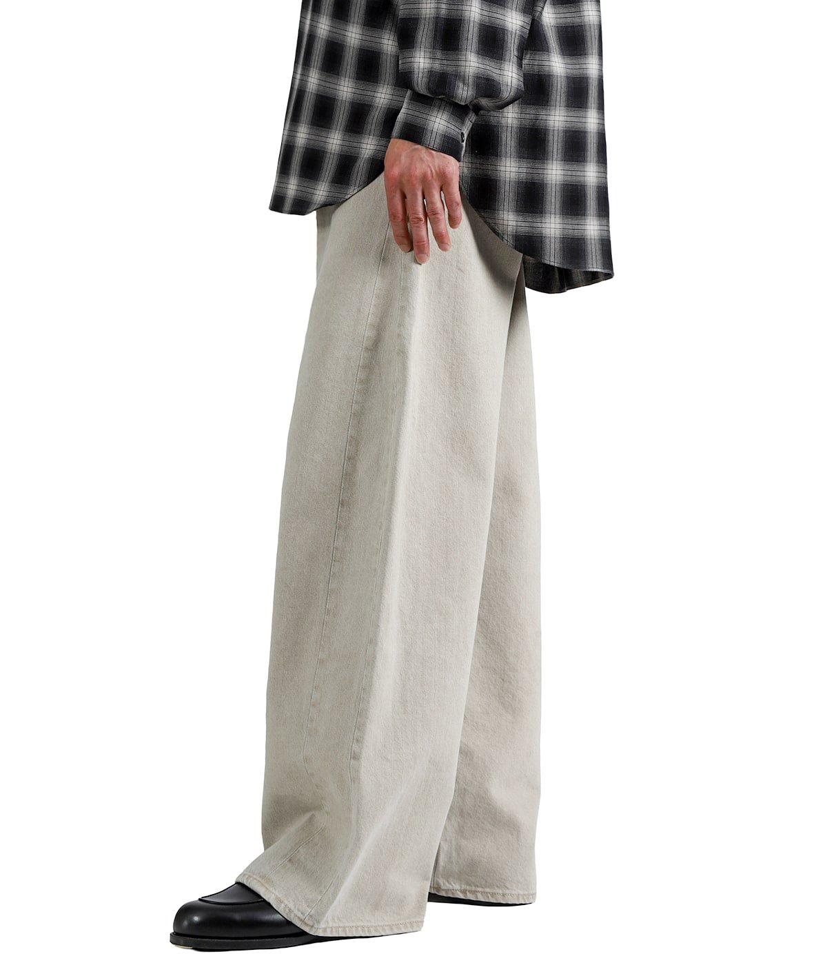 DEFORMATION WIDE COLOR DENIM PANTS | ssstein(シュタイン) / パンツ