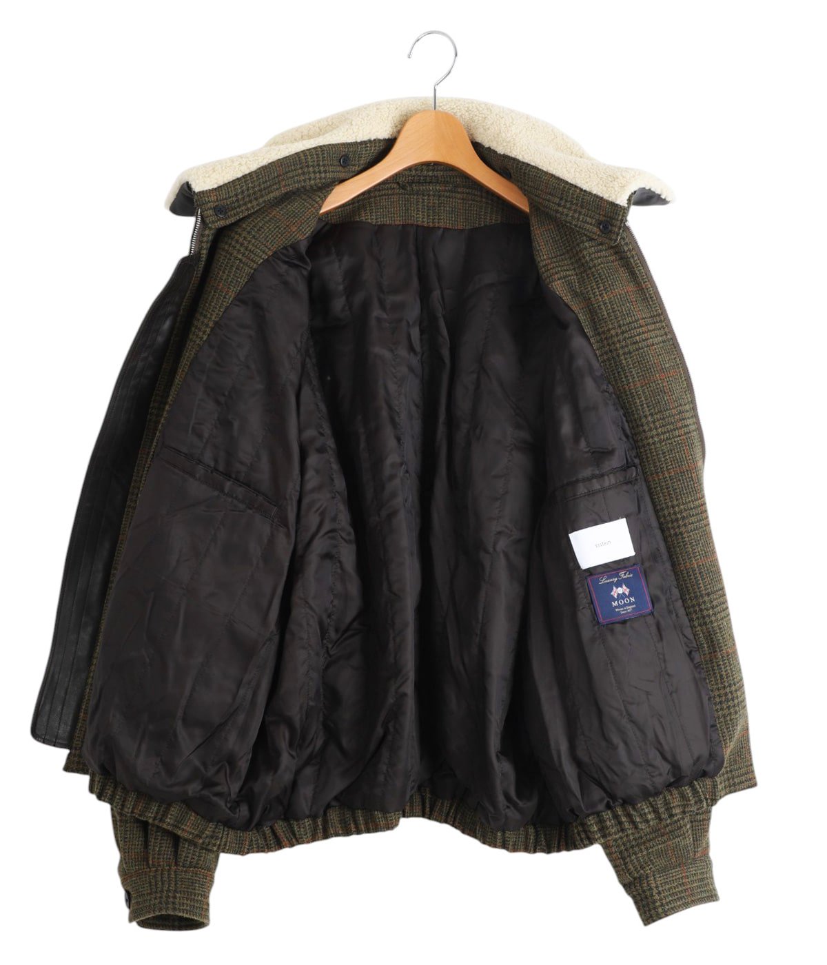DETATCHABLE COLLAR BRITISH TWEED JACKET | ssstein(シュタイン