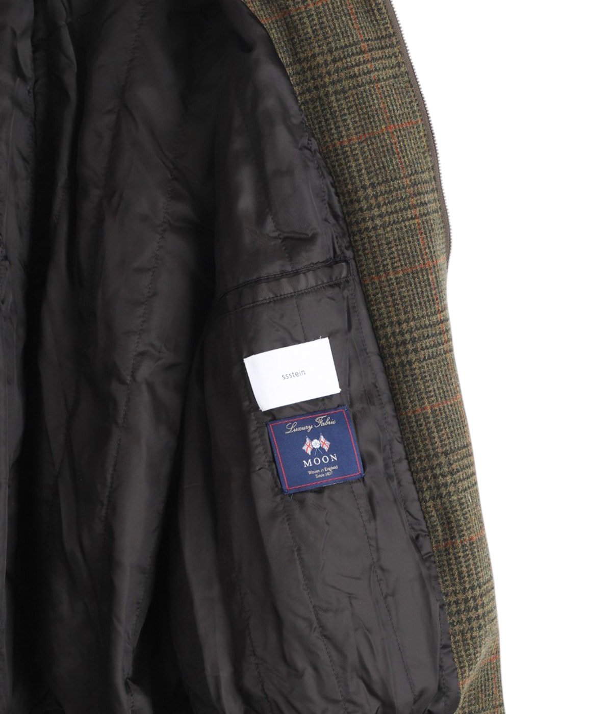 DETATCHABLE COLLAR BRITISH TWEED JACKET | ssstein(シュタイン
