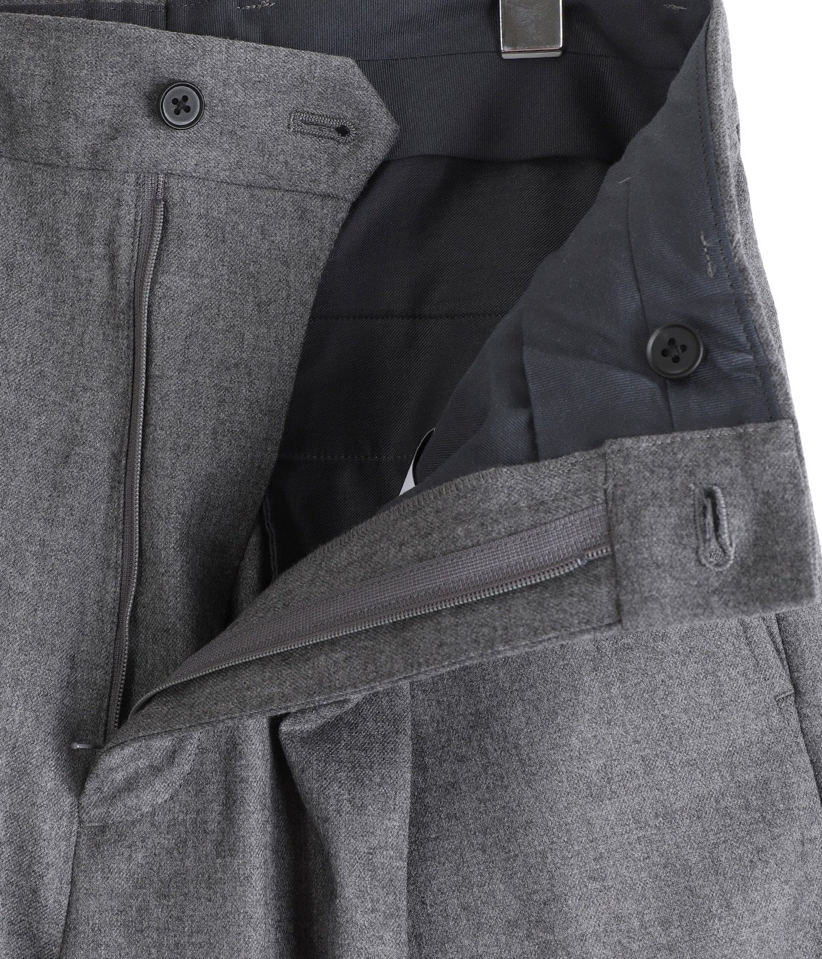 WOOL FLANNEL EXTRA WIDE TROUSERS | ssstein(シュタイン) / パンツ