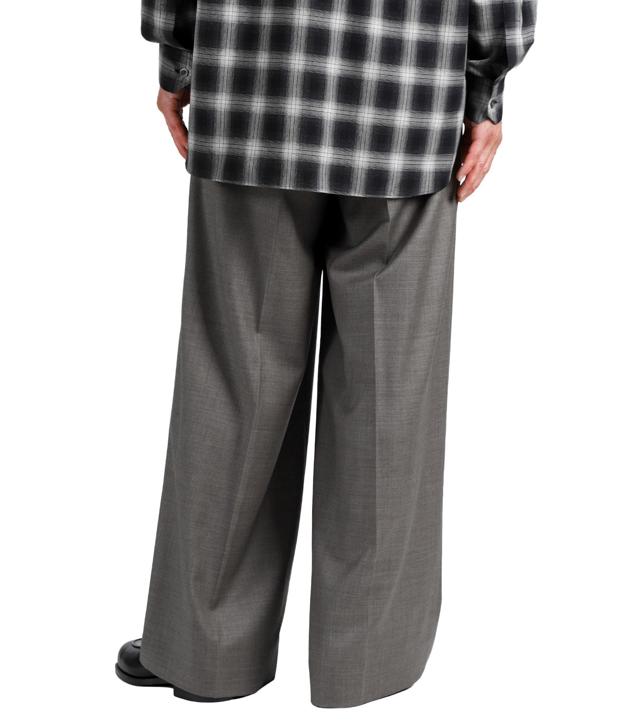 EXTRA FINE WOOL EXTRA WIDE TROUSERS | ssstein(シュタイン) / パンツ