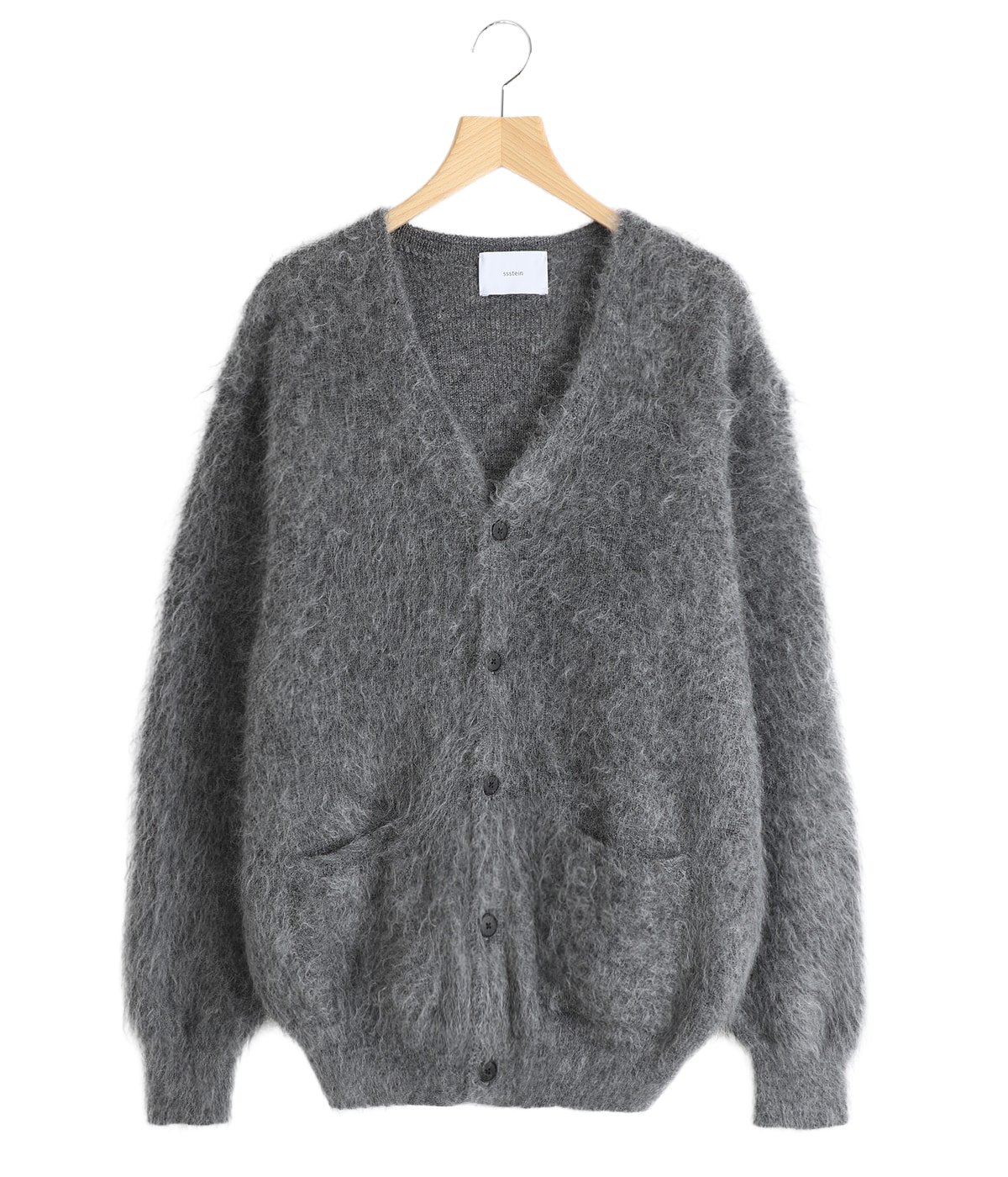 KID MOHAIR KNIT V NECK CARDIGAN | ssstein(シュタイン) / トップス