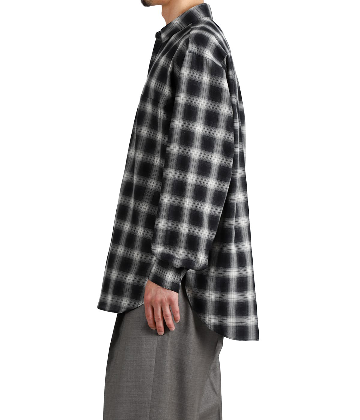COTTON VISCOSE OVERSIZED LS SHIRT | ssstein(シュタイン) / トップス
