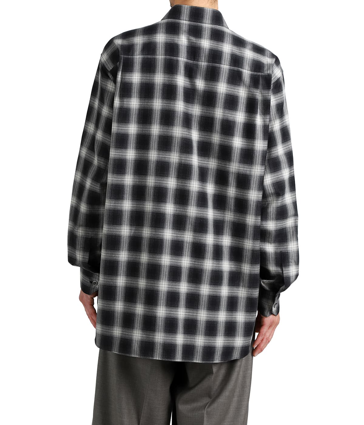 COTTON VISCOSE OVERSIZED LS SHIRT | ssstein(シュタイン) / トップス