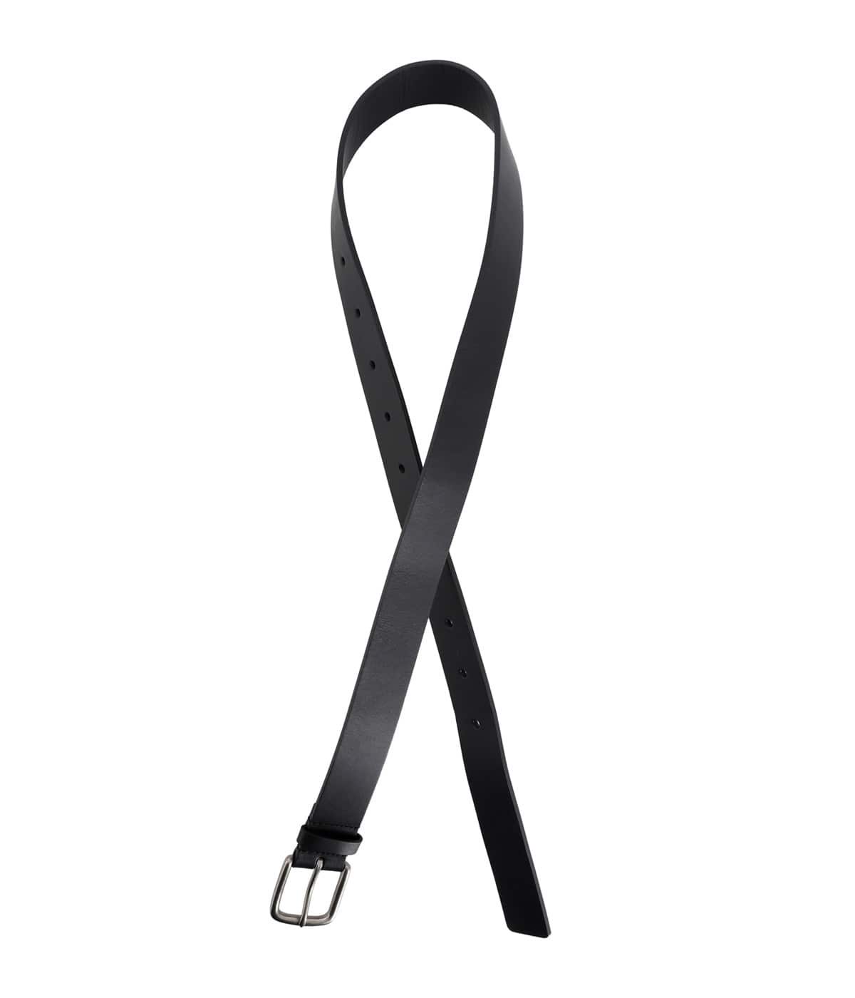 CLASSIC LEATHER BELT (PINNED BUCKLE) | ssstein(シュタイン