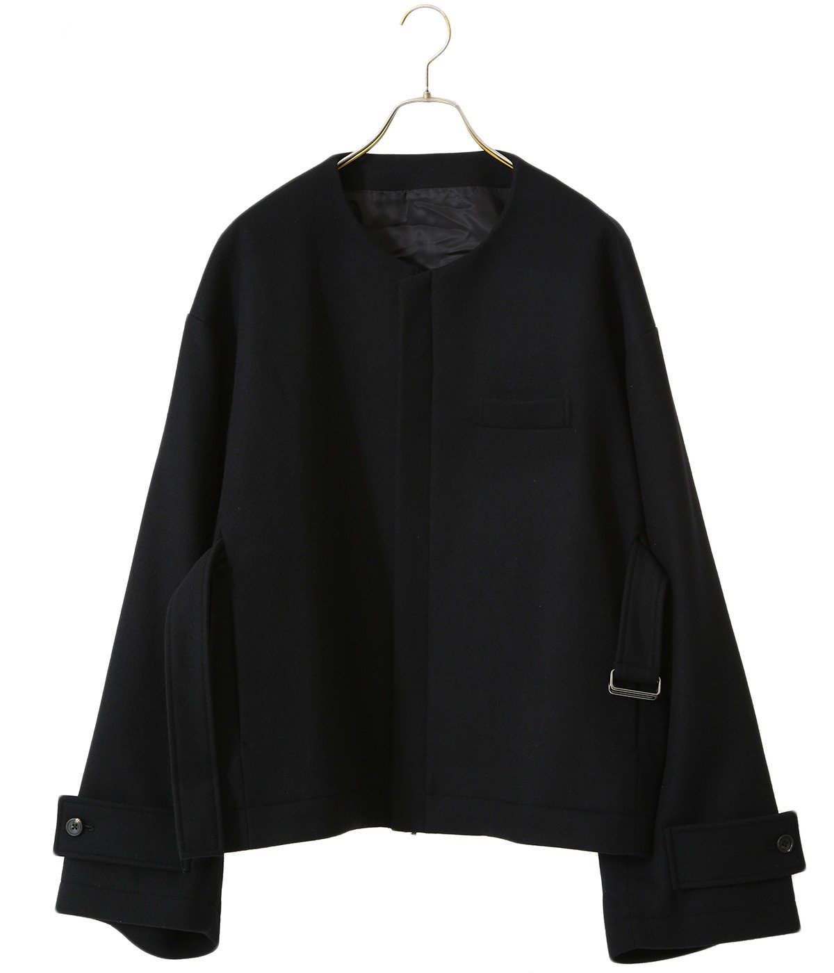 ジャケット・アウター stein 20aw NO COLLAR BELTED JACKET stein(シュタイン)/OVERSIZED NO COLLAR TAILORED JACKET/Dark