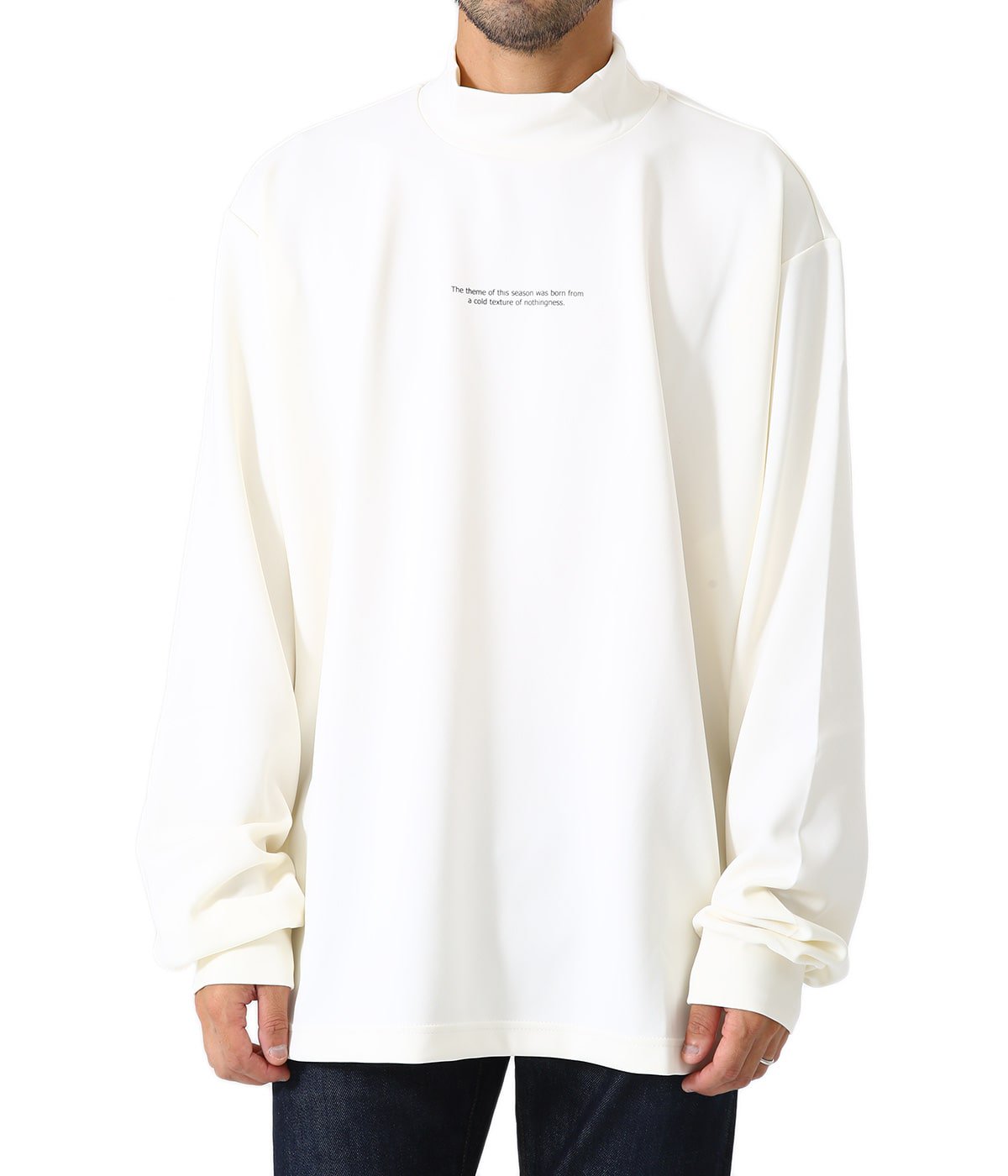 OVERSIZED HIGH NECK LS | stein(シュタイン) / トップス カットソー ...