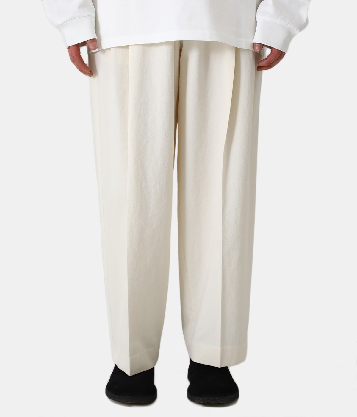 WIDE STRAIGHT TROUSERS